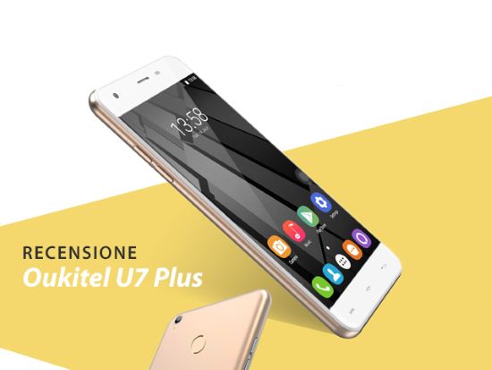 Recensione smartphone economico Oukite U7 Plus
