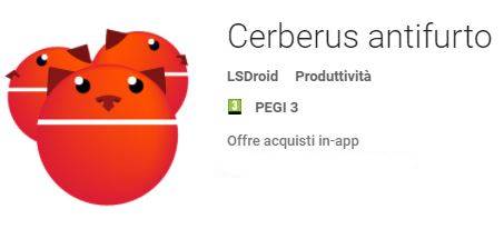 Cerberus antifurto