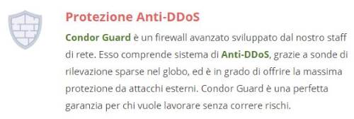 Protezione anti-DDoS