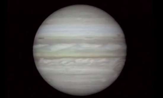 Giove visto dalla sonda spaziale Voyager