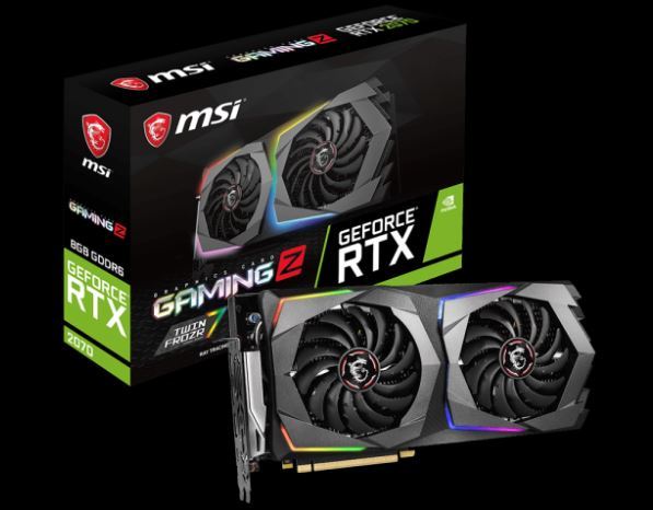 MSI GeForce RTX 2070 Gaming Z 8G recensione