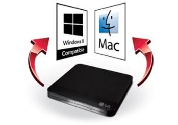 Masterizzatore esterno compatibile con Windows e Mac