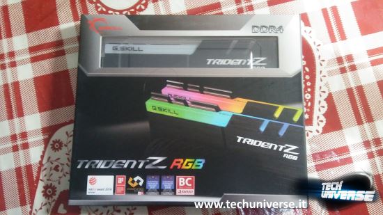 G.Skill Trident Z RGB 16GB DDR4 3200GHz scatola