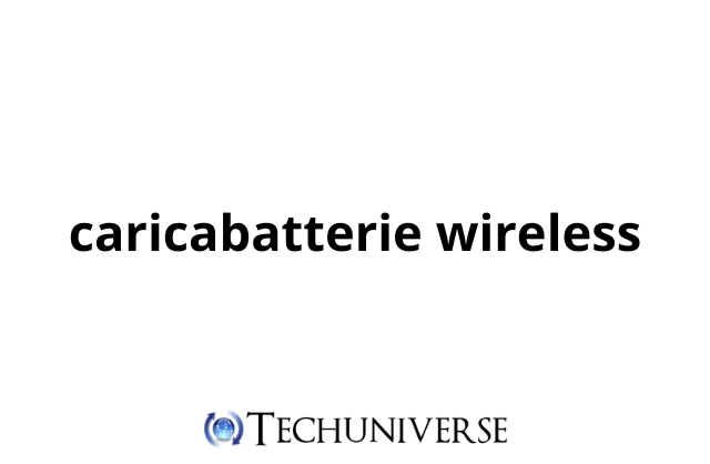 caricabatterie wireless