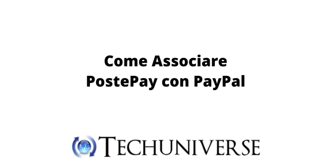 Come Associare PostePay con PayPal