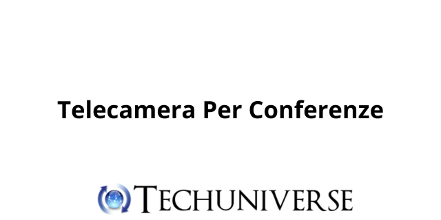Telecamera Per Conferenze 1