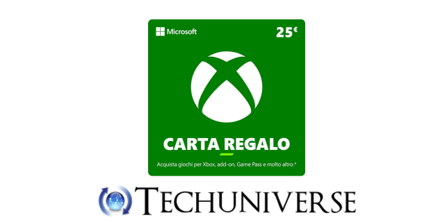 Xbox Live 25 EUR Carta Regalo
